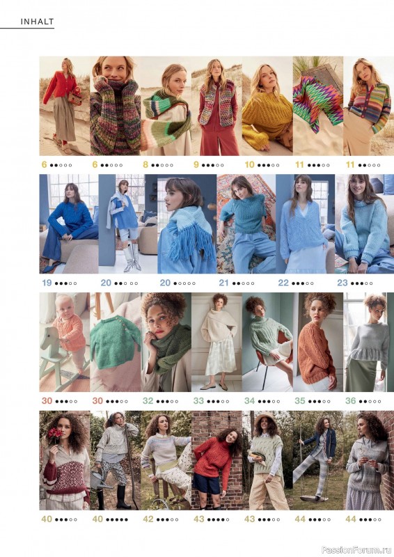 Вязаные модели в журнале «Burda Stricken №3 2026»