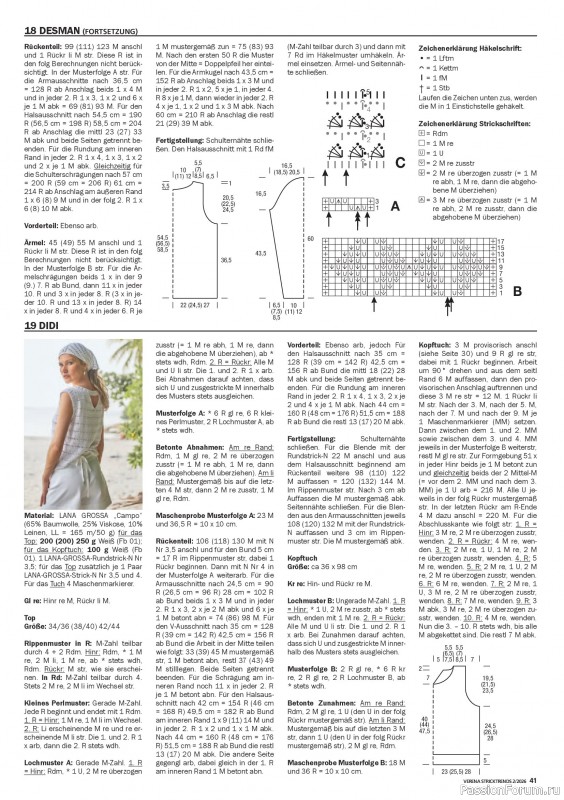 Вязаные модели в журнале «Verena Stricktrends №2 2026»