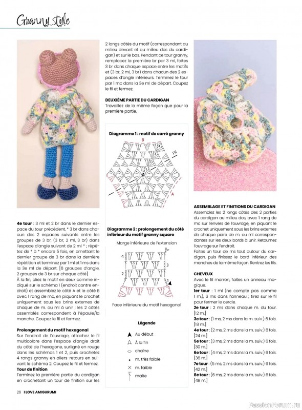 Вязаные проекты крючком в журнале «I Love Amigurumi №9 2026»