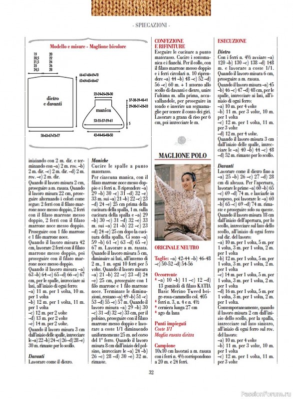 Вязаные проекты крючком в журнале «Piu Maglia №33 2023