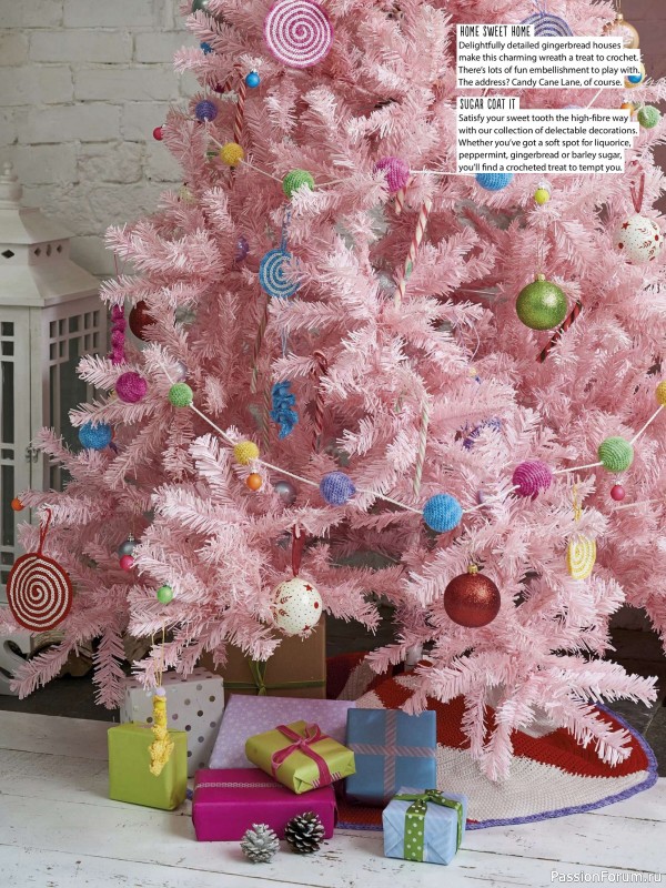 Вязаные проекты крючком в журнале «Your Crochet Christmas - 2025»