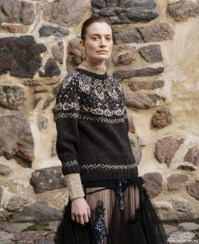 Вязаные проекты в книге &laquo;Knitted Kalevala II&raquo;. Часть 1