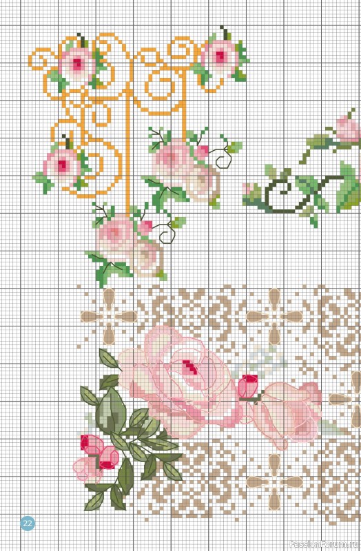 Коллекция проектов для рукодельниц в журнале &laquo;A Punto Croce Fiori - Marzo 2026&raquo;