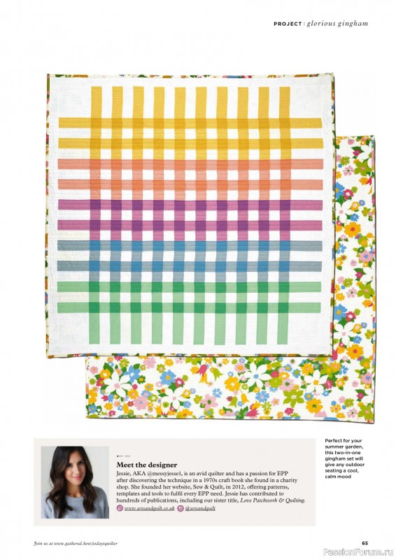 Коллекция проектов для рукодельниц в журнале «Todays Quilter №142 2026»
