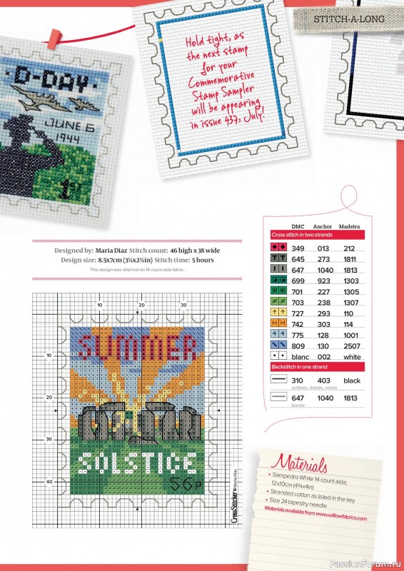 Коллекция вышивки в журнале &laquo;CrossStitcher №436 2026&raquo;