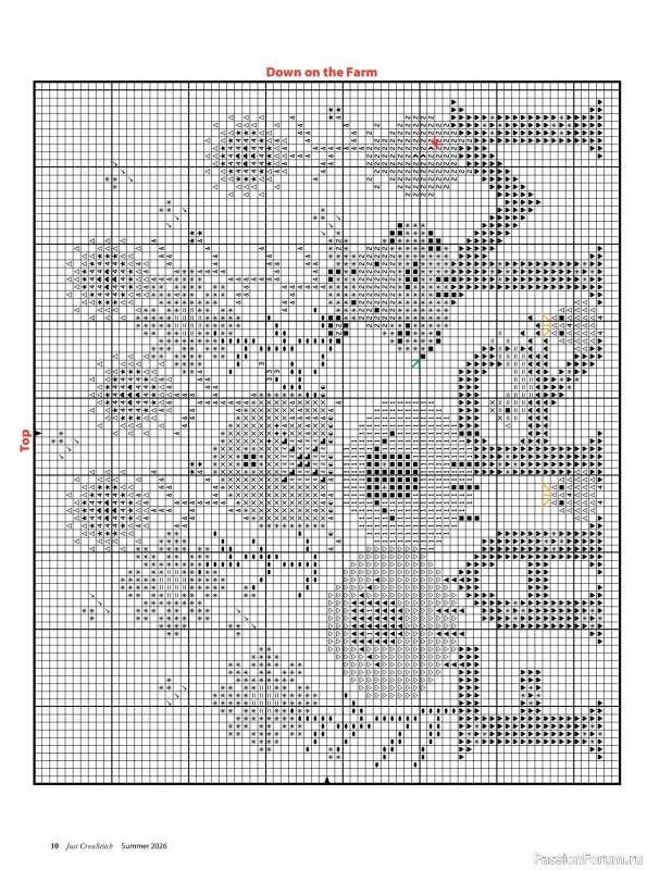 Коллекция вышивки в журнале &laquo;Just CrossStitch - Summer 2026&raquo;