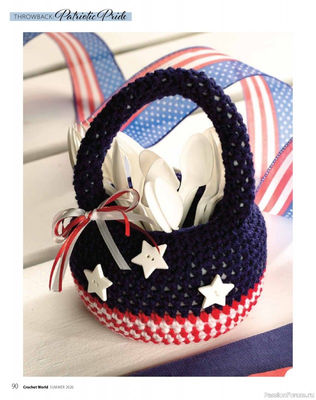 Вязаные проекты крючком в журнале &laquo;Crochet World - Summer 2026&raquo;