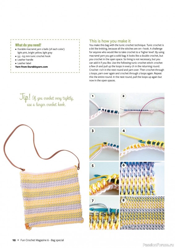 Вязаные проекты крючком в журнале «Fun Crochet Magazine №6 2022»