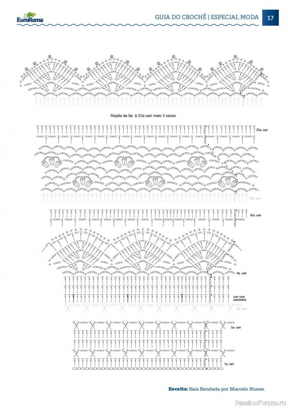 Вязаные проекты крючком в журнале «Guia Artesanato Facil. Croche e Trico 2022»