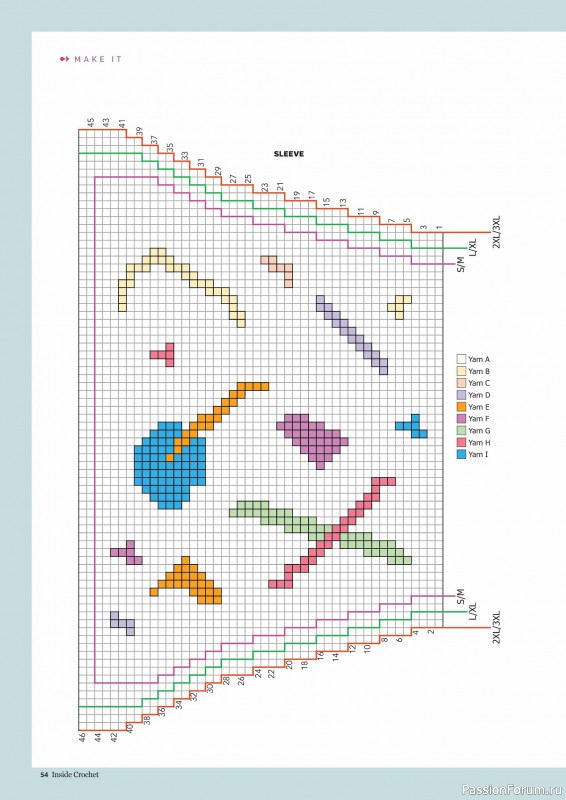 Вязаные проекты крючком в журнале &laquo;Inside Crochet №185 2025&raquo;