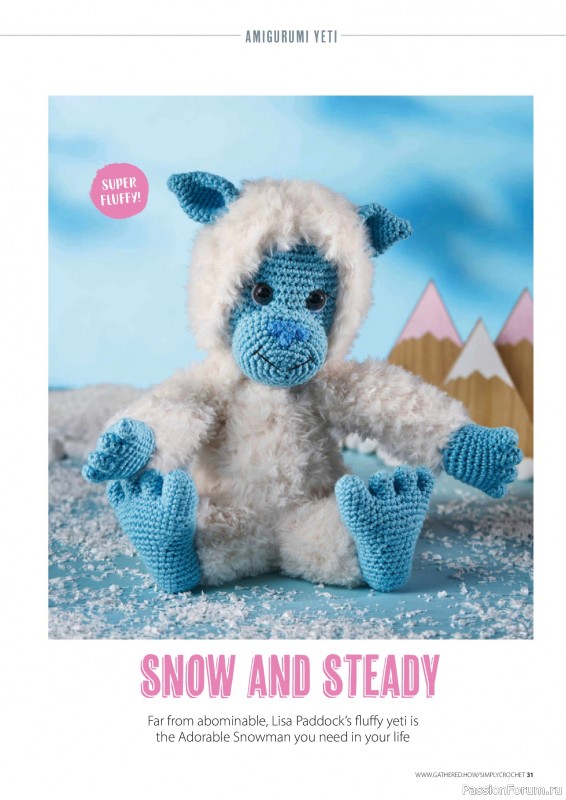 Вязаные проекты крючком в журнале «Simply Crochet №172 2026»