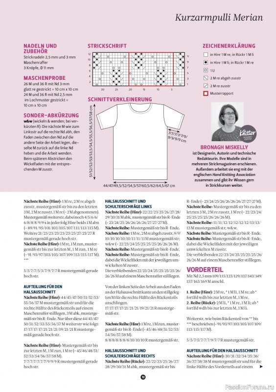 Вязаные проекты спицами в журнале &laquo;The Knitter №82 2026 Germany&raquo;