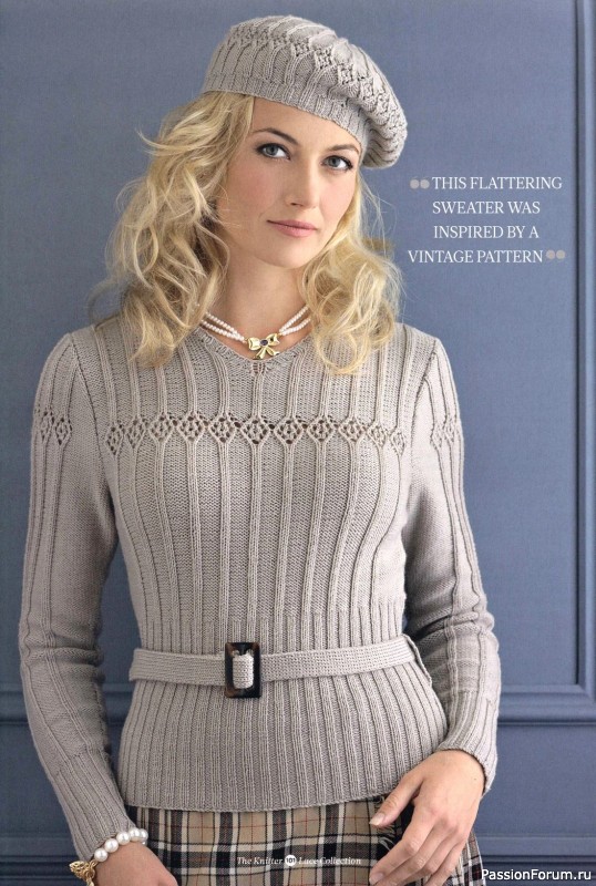 Вязаные проекты спицами в журнале «The Knitter. Lace Collection 2012»