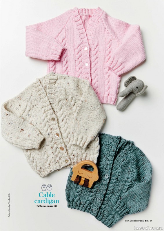 Вязаные проекты в журнале «Better Homes & Gardens Specials №7 2026»