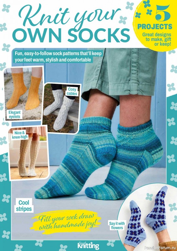 Вязаные проекты в журнале &laquo;Simply Knitting №276 2026&raquo;