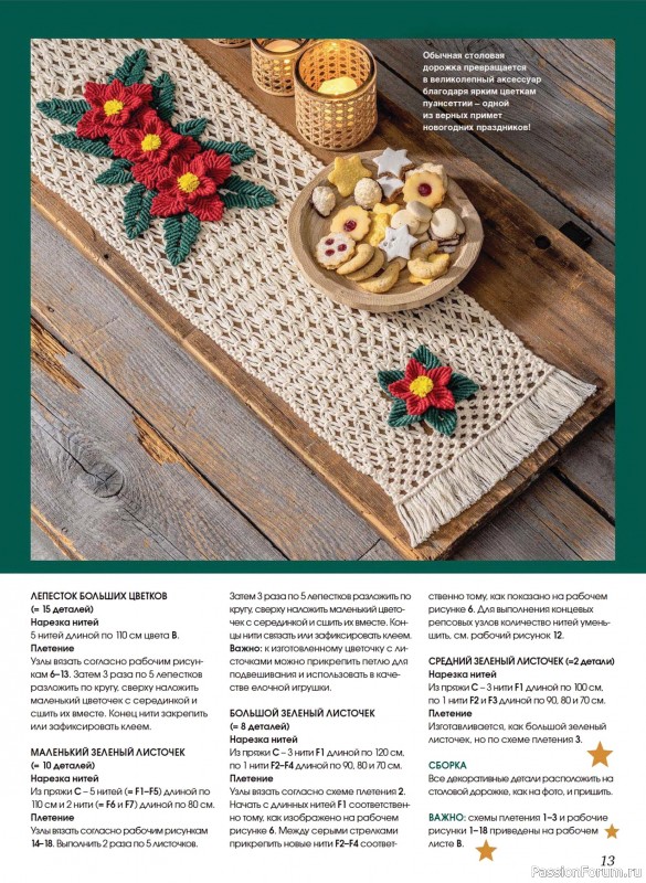 Коллекция проектов для рукодельниц в журнале &laquo;Anna №4 2025 Зима&raquo;