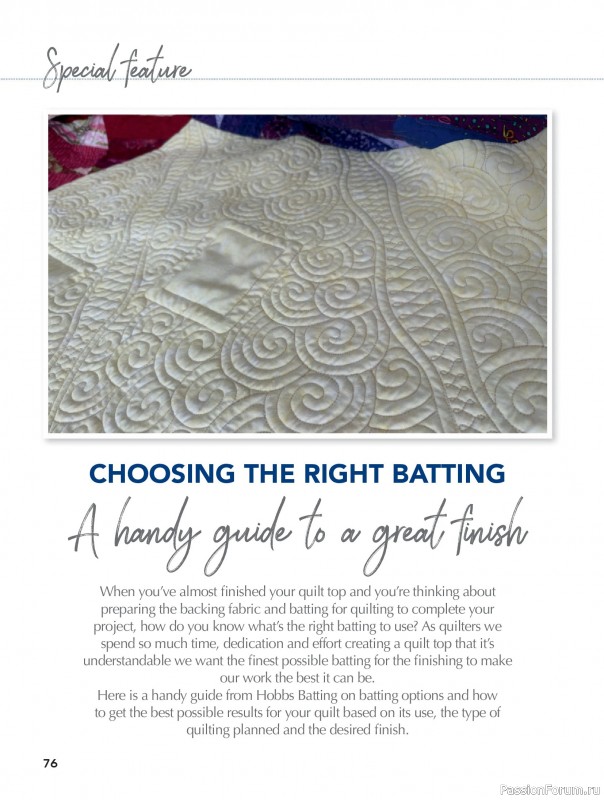 Коллекция проектов для рукодельниц в журнале «Great Australian Quilts №16 2025»