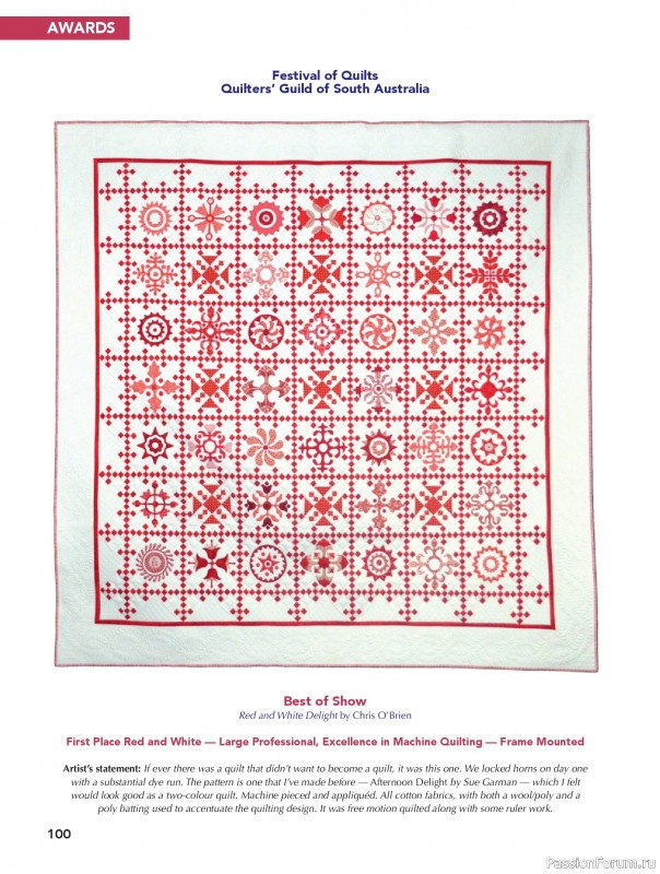 Коллекция проектов для рукодельниц в журнале «Great Australian Quilts №16 2025»