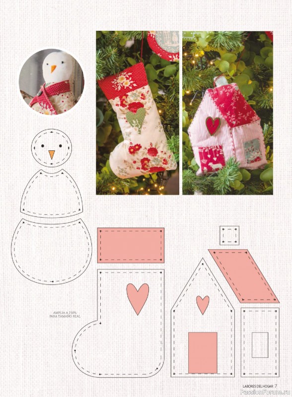 Коллекция проектов для рукодельниц в журнале «Labores del hogar №791 2025»