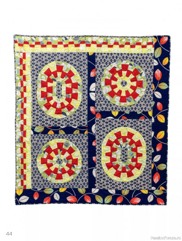 Коллекция проектов для рукодельниц в журнале «Quilters Companion №136 2025»