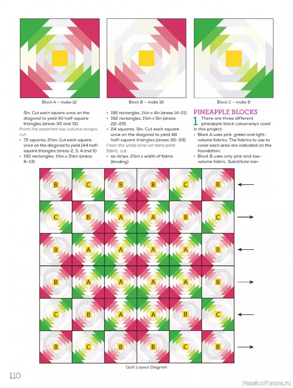 Коллекция проектов для рукодельниц в журнале «Quilters Companion №136 2025»