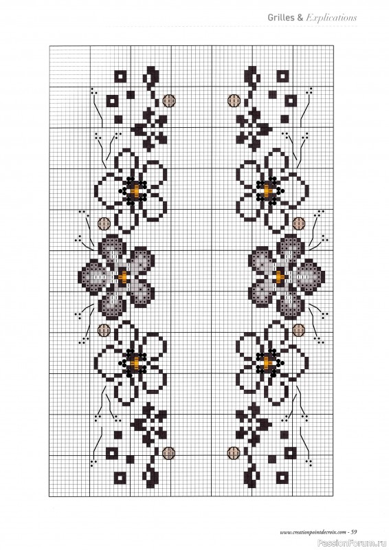 Коллекция вышивки в журнале «Creation Point de Croix №97 2022»
