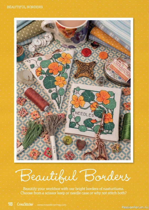 Коллекция вышивки в журнале «CrossStitcher №425 2025»
