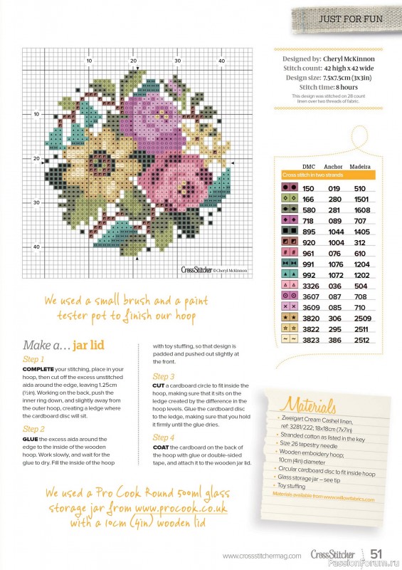 Коллекция вышивки в журнале «CrossStitcher №427 2025»