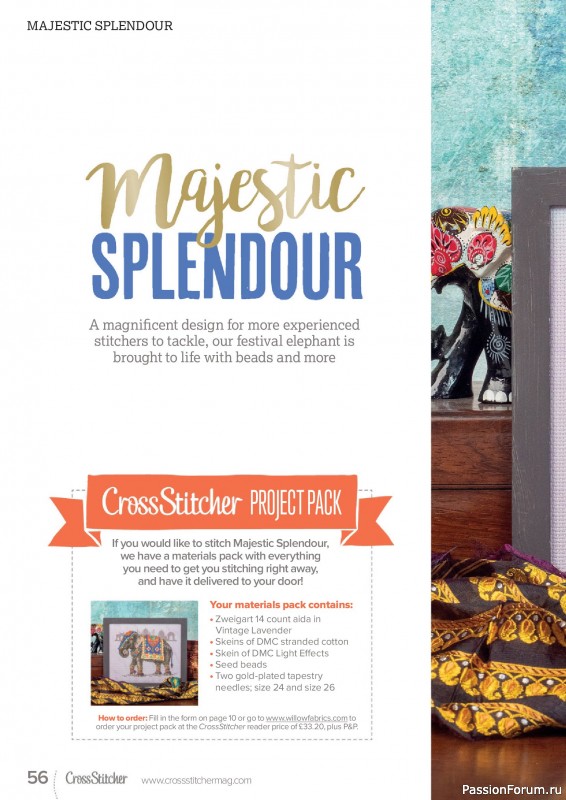 Коллекция вышивки в журнале &laquo;CrossStitcher №433 2026&raquo;