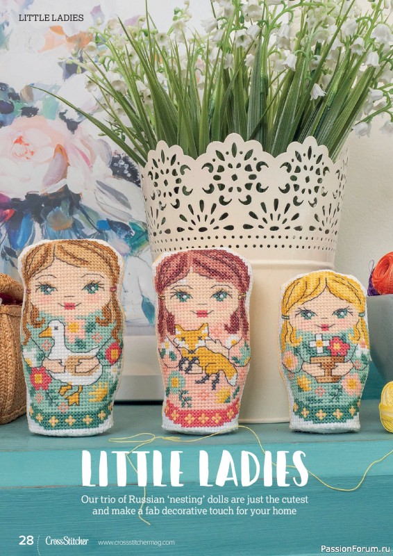 Коллекция вышивки в журнале &laquo;CrossStitcher №437 2026&raquo;