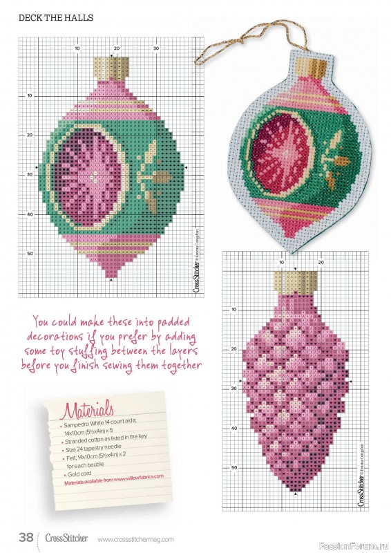 Коллекция вышивки в журнале &laquo;CrossStitcher №442 2026&raquo;