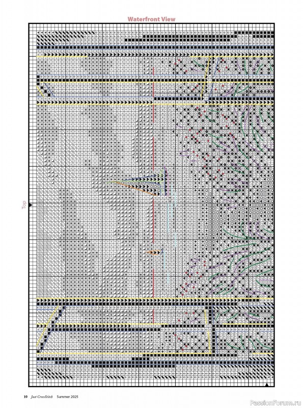 Коллекция вышивки в журнале «Just CrossStitch - Summer 2025»