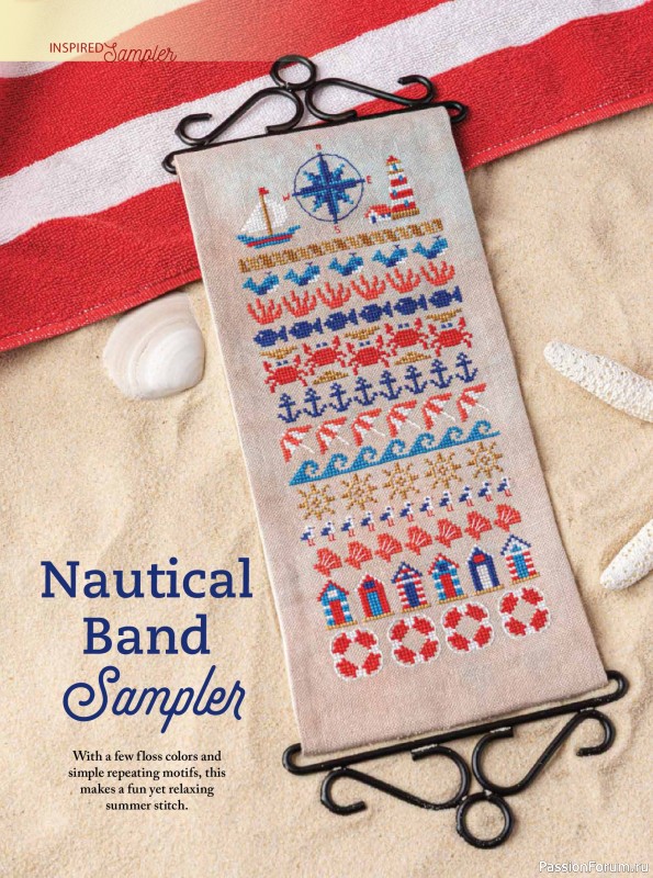 Коллекция вышивки в журнале &laquo;Just CrossStitch - Summer 2026&raquo;