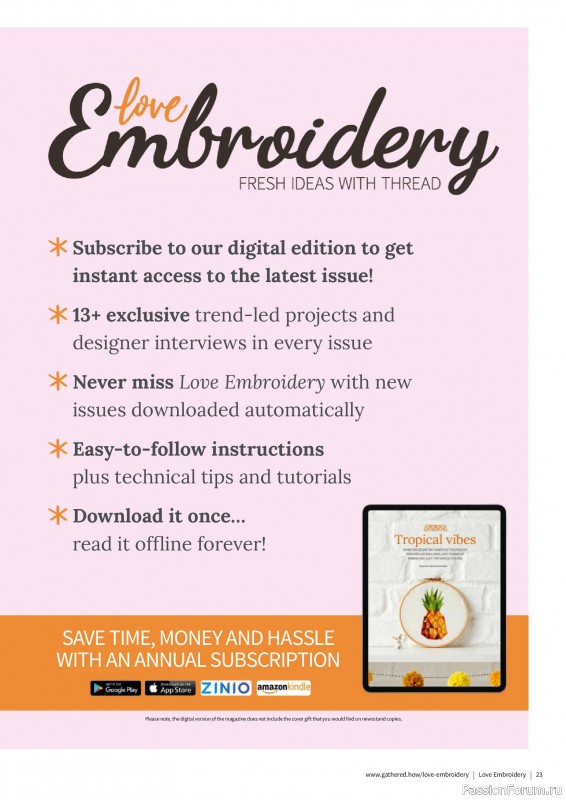 Коллекция вышивки в журнале «Love Embroidery №67 2025»
