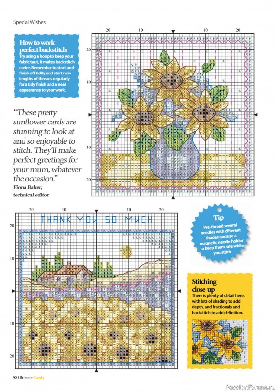 Коллекция вышивки в журнале «Ultimate CrossStitch – Cards 2026»