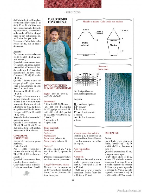 Вязаные модели в журнале &laquo;Piu Maglia №51 2025&raquo;