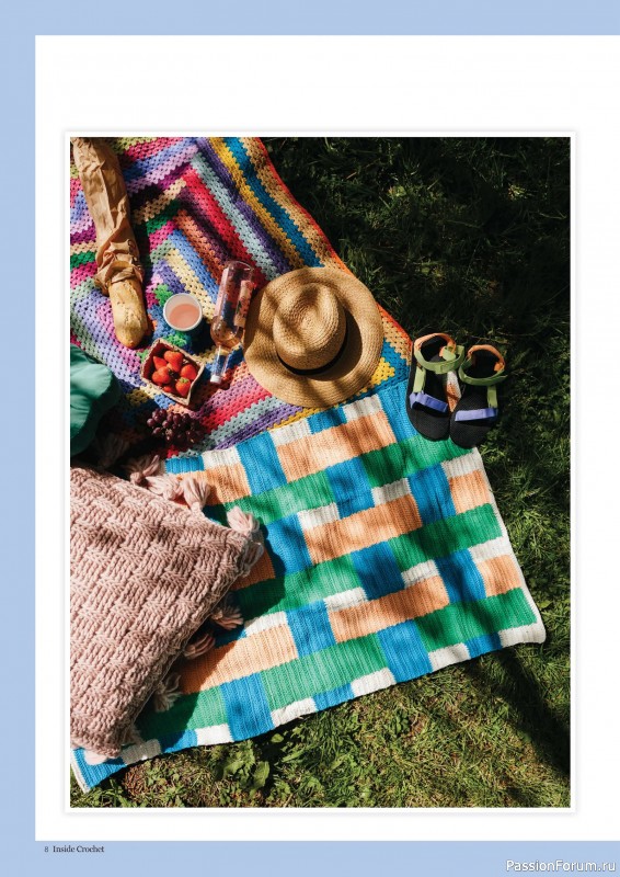 Вязаные проекты крючком в журнале &laquo;Inside Crochet №189 2026&raquo;