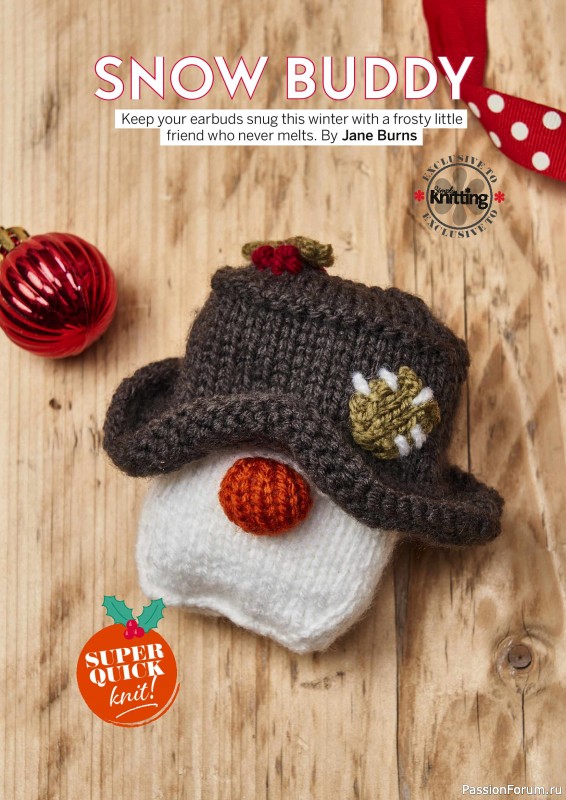 Вязаные проекты крючком в журнале «Simply Knitting №270 2025»