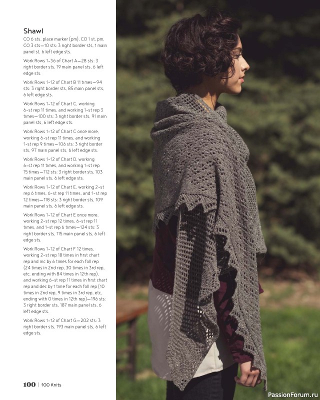 Вязаные проекты в книге &laquo;100 Knits: Interweave's Ultimate Pattern Collection&raquo;. Часть 1