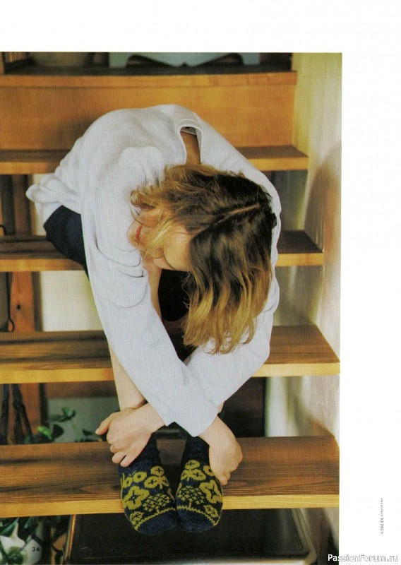 Вязаные проекты в книге &laquo;Amuhibi Meets Rowan&raquo;