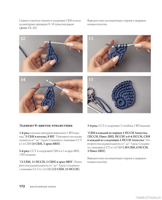 Вязаные проекты в книге «Ажурное вязание крючком». Продолжение