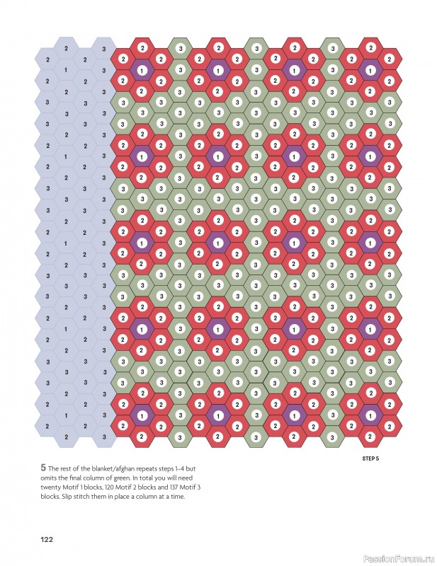 Вязаные проекты в книге «Block-by-Block Blankets and Afghans».