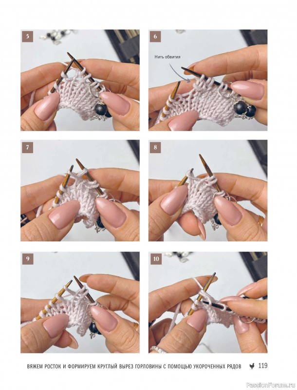 Вязаные проекты в книге &laquo;Реглан сверху&raquo;.