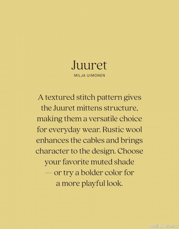 Вязаные проекты в книге &laquo;Tukubook&raquo;.