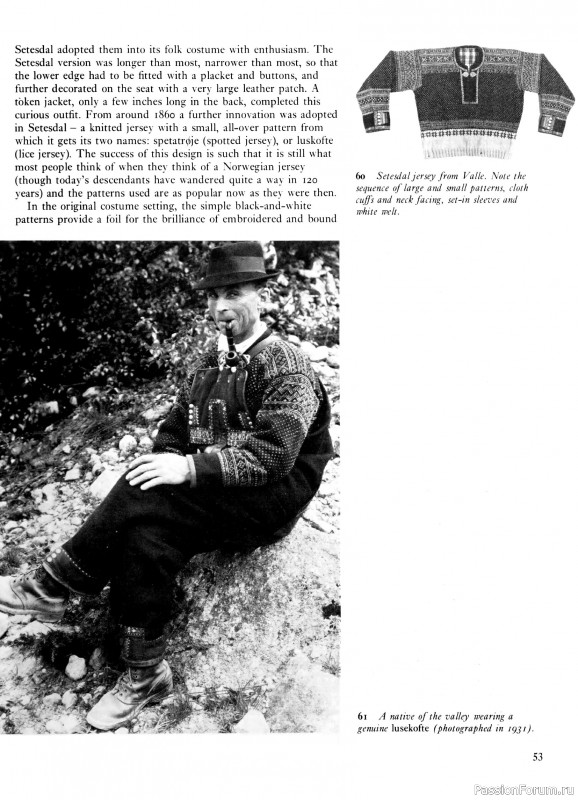 Вязаные проекты в раритетной книге «Traditional Scandinavian Knitting»