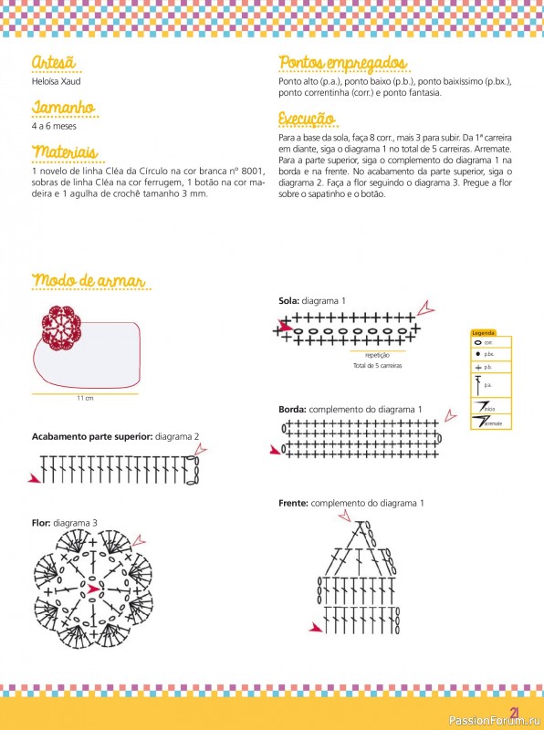 Вязаные проекты в журнале &laquo;Artesanato Simples Ed.83 Croche e Trico Bebe&raquo;