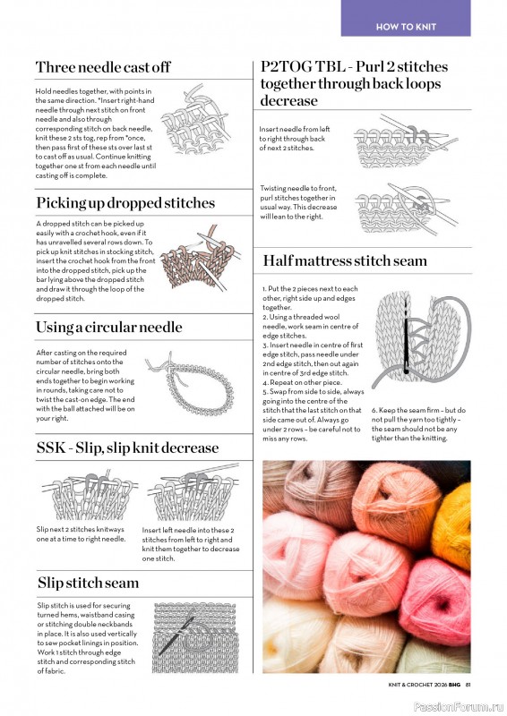 Вязаные проекты в журнале «Better Homes & Gardens Specials №7 2026»