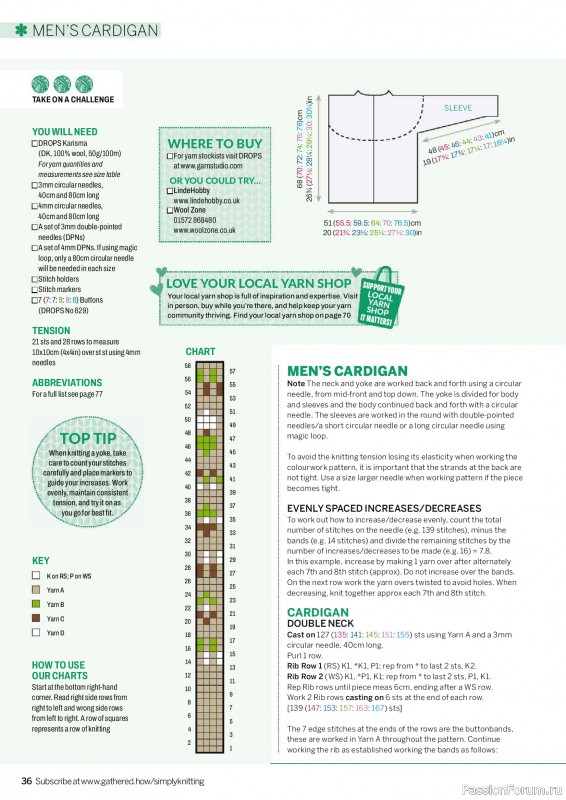 Вязаные проекты в журнале &laquo;Simply Knitting №273 2026&raquo;