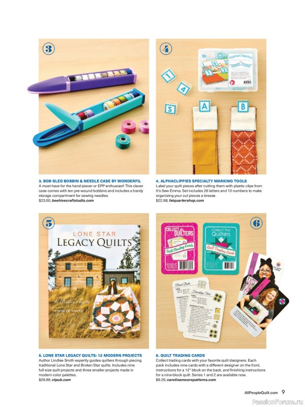 Коллекция проектов для рукодельниц в журнале &laquo;American Patchwork & Quilting №199 2026&raquo;