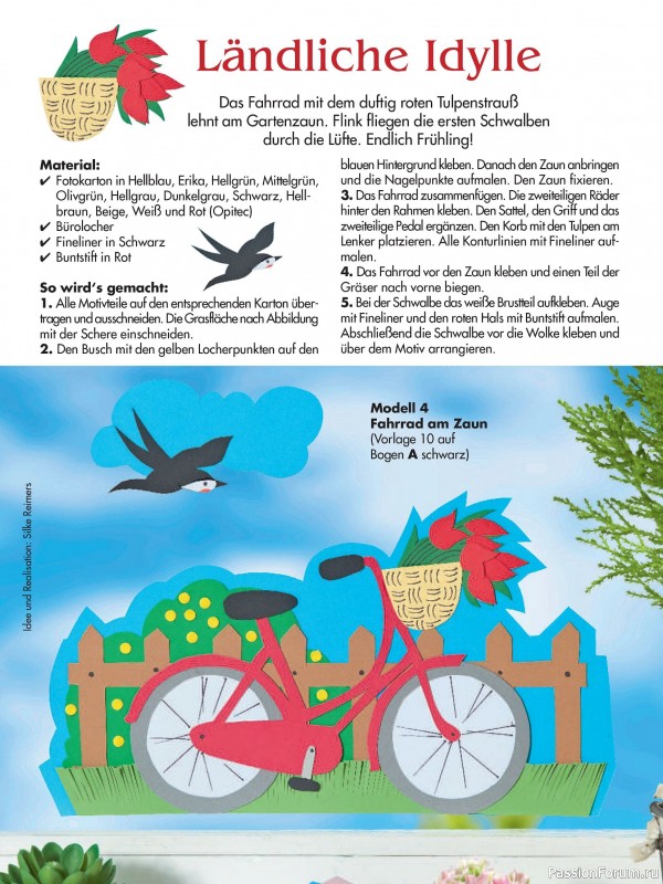 Коллекция проектов для рукодельниц в журнале «Bastel-Ideen №1 2026»